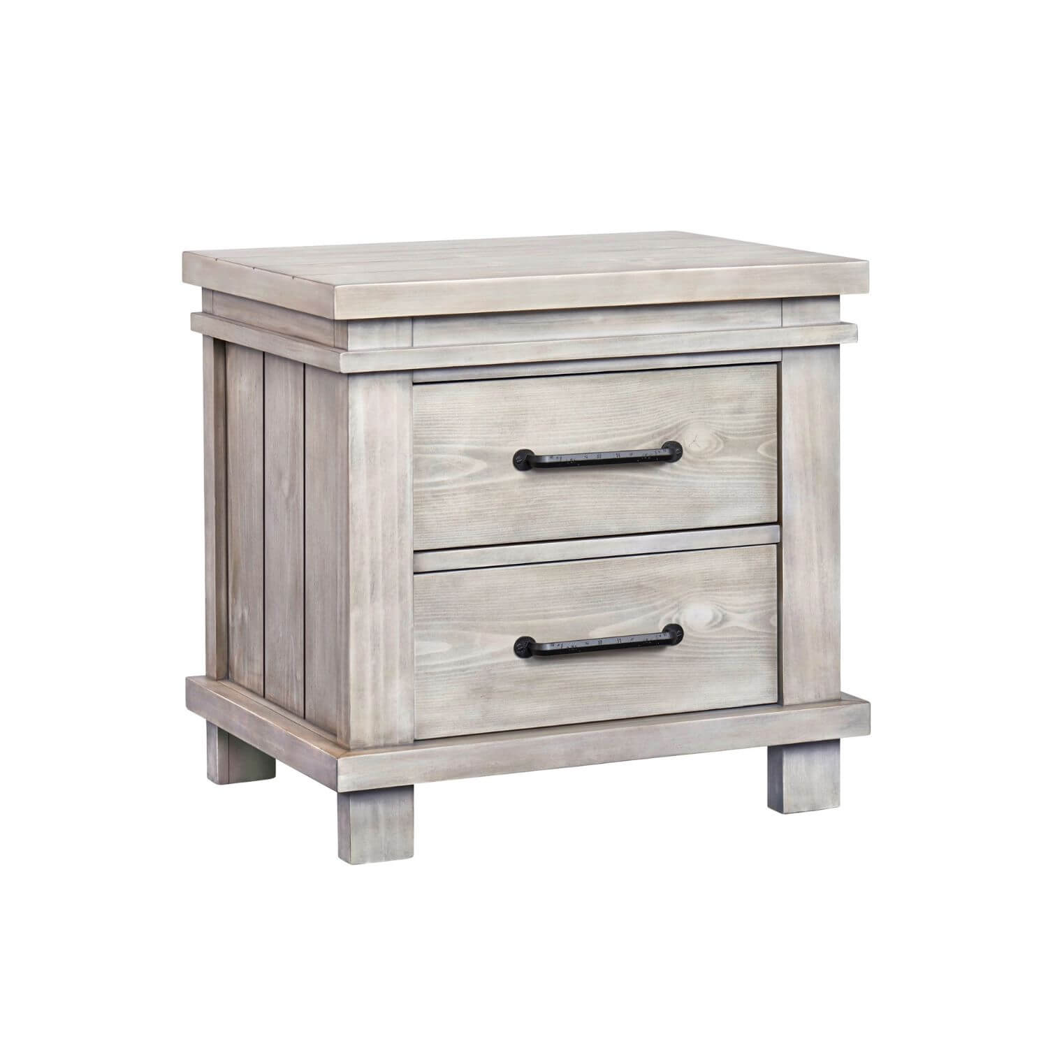 Soho Baby Hampton 2-Drawer Nightstand | Stone Wash