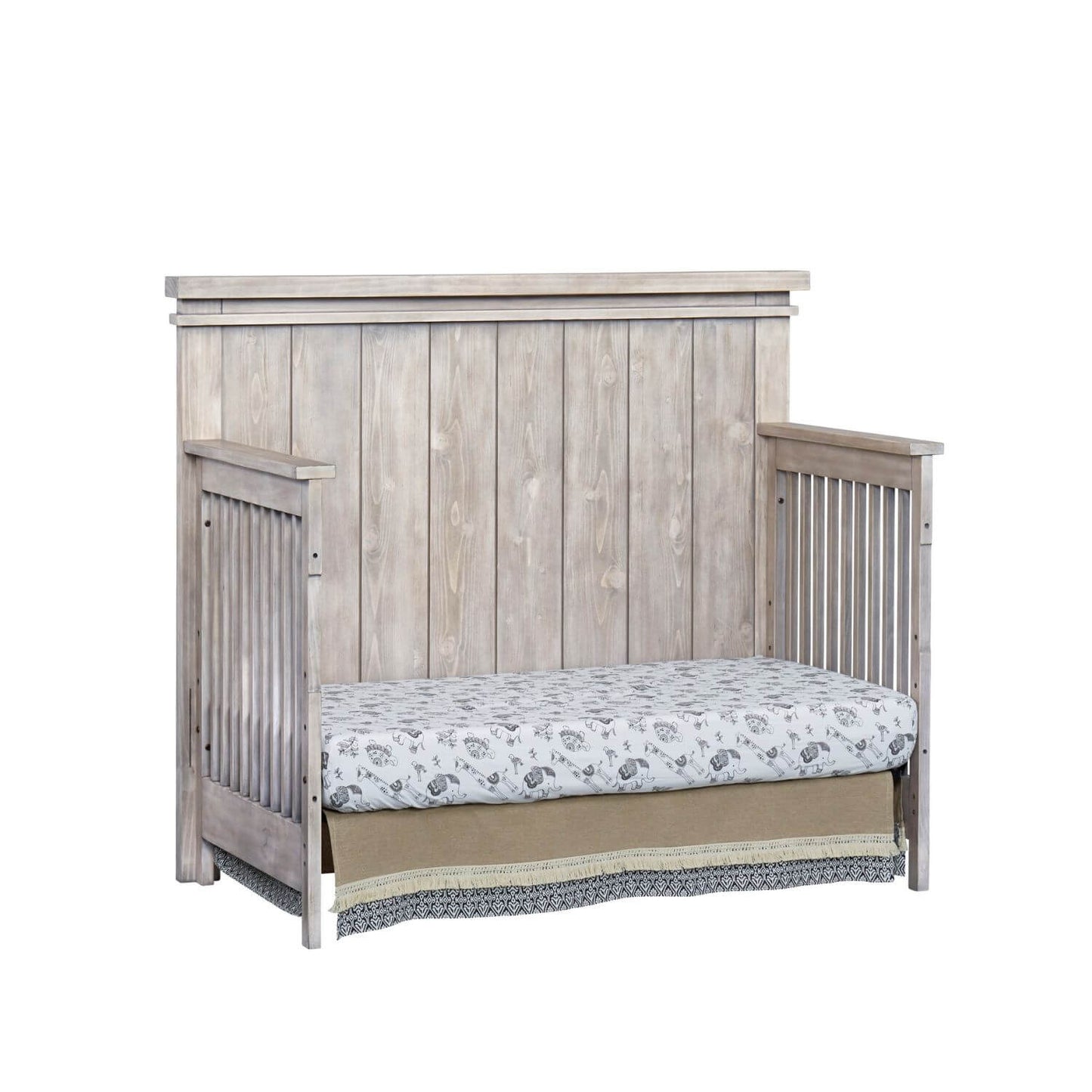 Soho Baby Hampton 4-in-1 Convertible Crib | Stone Wash