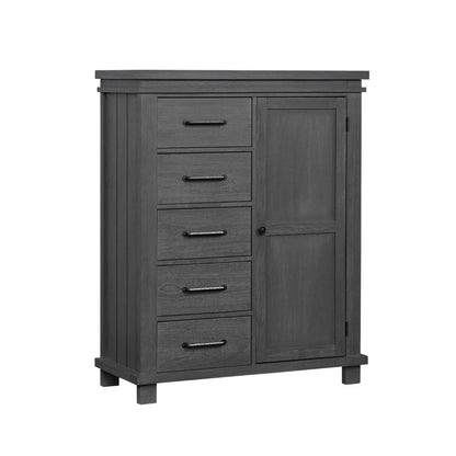 Soho Baby Hampton 5-Drawer Chifferobe | Canyon Gray