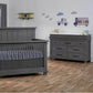 Soho Baby Hampton Changing Topper For 7-Drawer Dresser | Canyon Gray