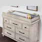 Soho Baby Hampton Changing Topper For 7-Drawer Dresser | Stone Wash