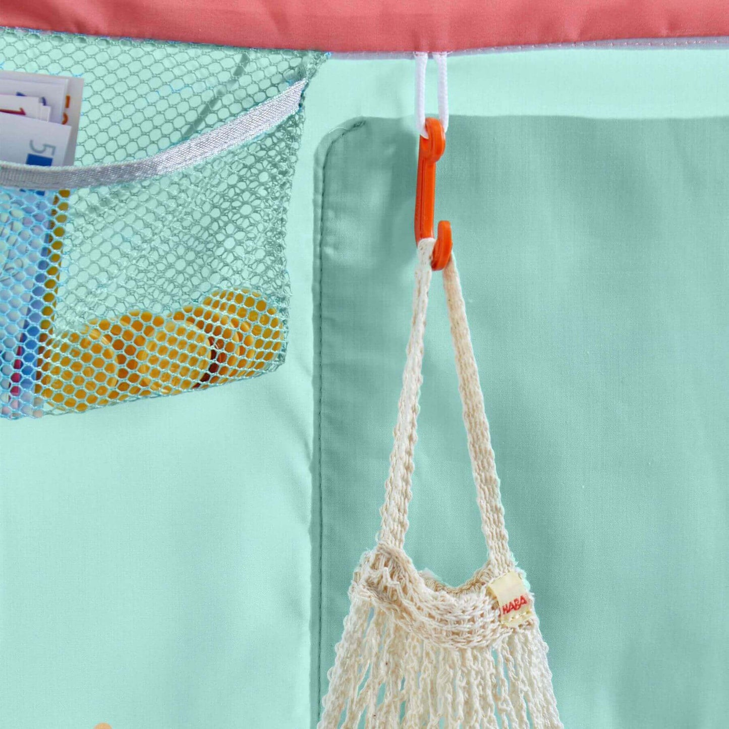 Close-up of HABA USA Hanging Doorway Play Store