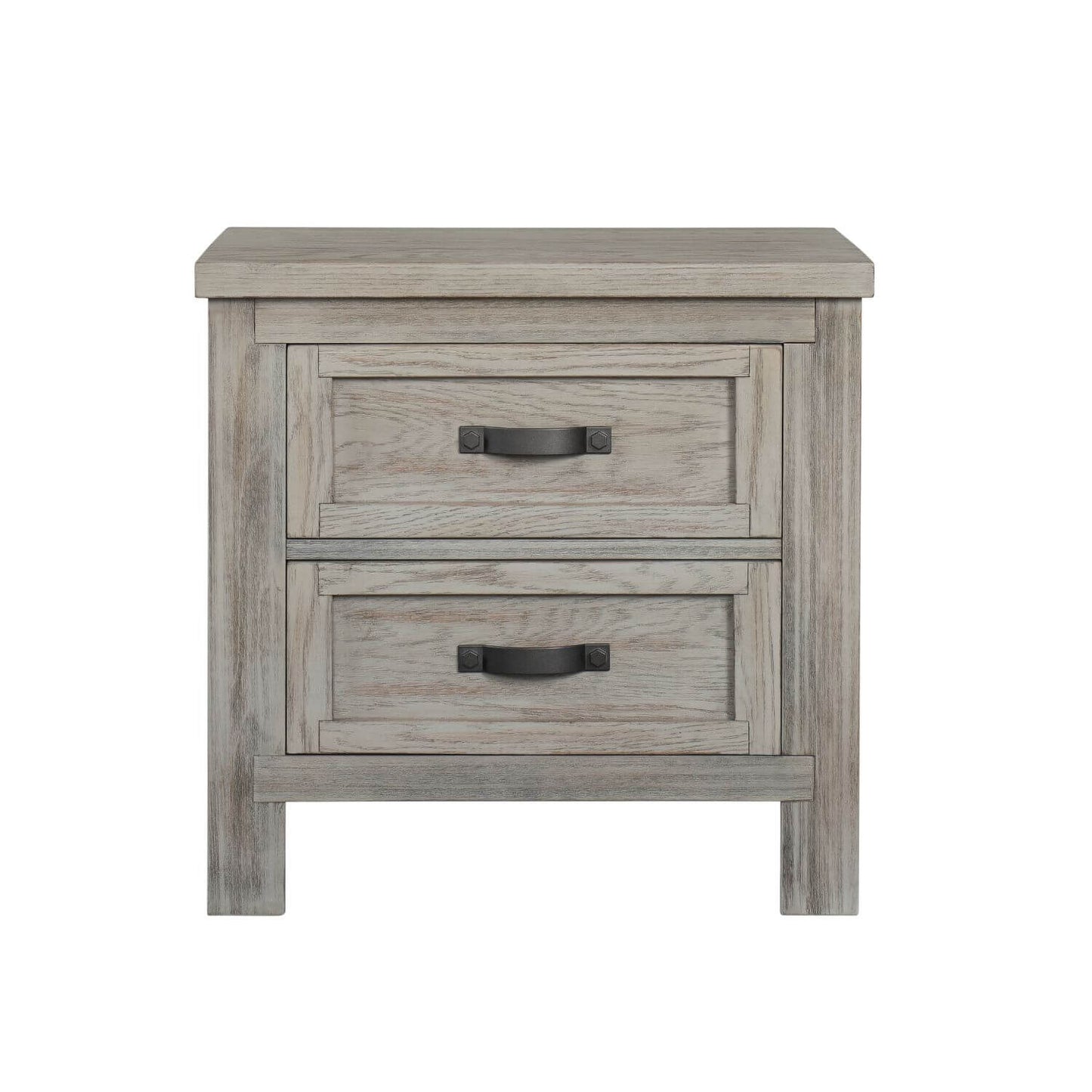 Soho Baby Hanover 2-Drawer Nightstand | Oak Gray