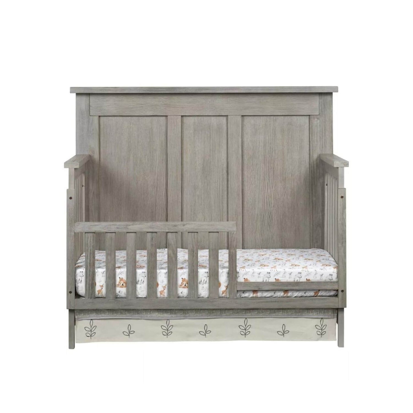 Soho Baby Hanover 4-in-1 Convertible Crib | Oak Gray