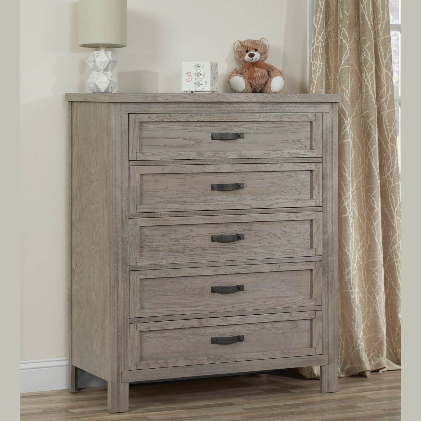 Soho Baby Hanover 5-Drawer Chest | Oak Gray