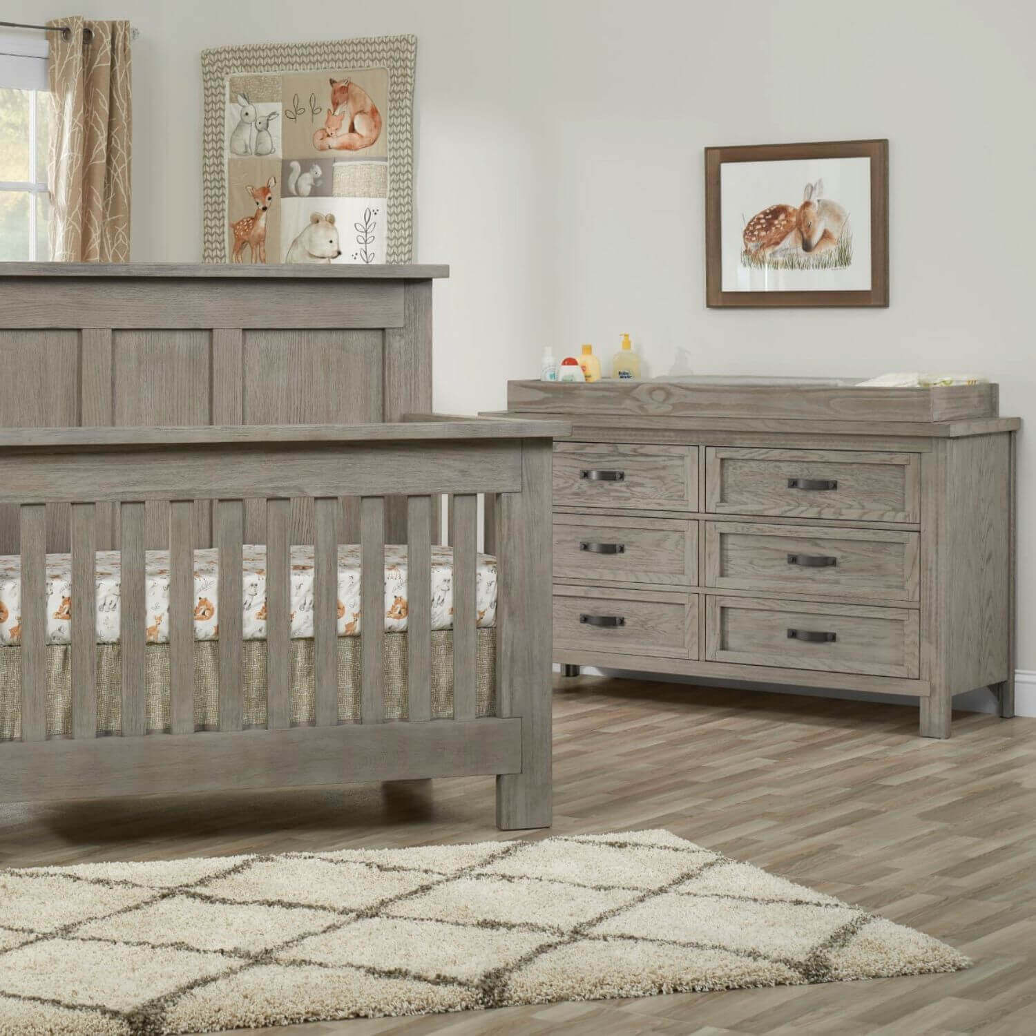 Soho Baby Hanover 6-Drawer Dresser | Oak Gray