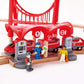 Detail of Hape Busy City Rail Set