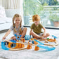 Kids Playing Hape Mars Exploration Set