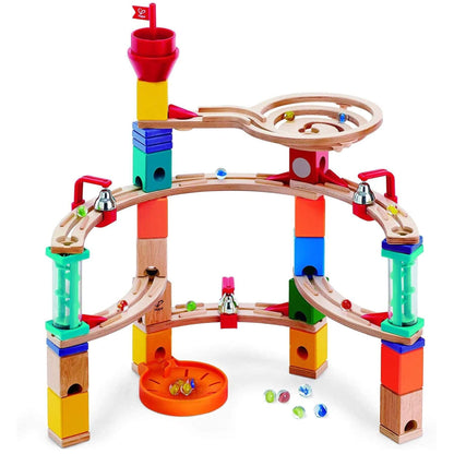Hape Quadrilla Castle Escape Wooden Marble Run Blocks