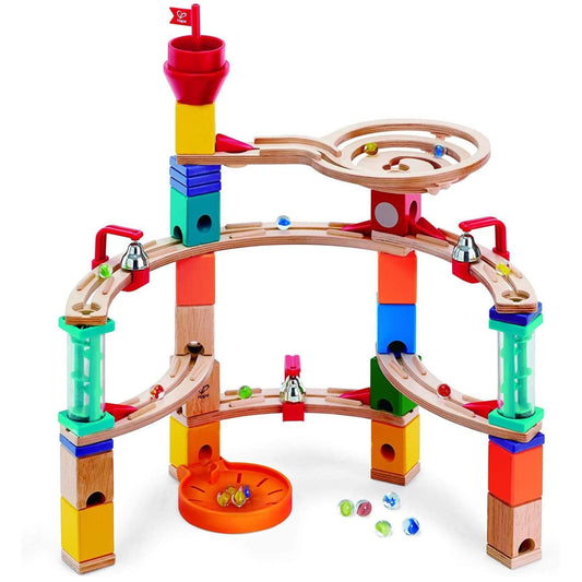 Hape Quadrilla Castle Escape Wooden Marble Run Blocks