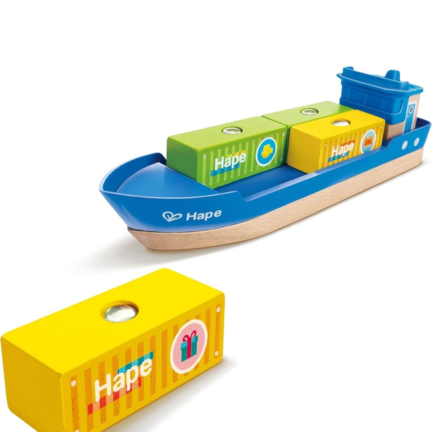 Cargo toy with branding Hape
