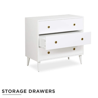Novogratz Harper 3-Drawer Storage Dresser