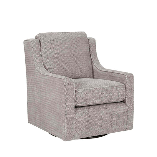 Madison Park Harris Chenille Swivel Chair | Grey