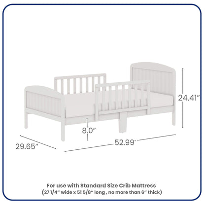 Busy Kids Furniture Harrisburg Toddler Bed White