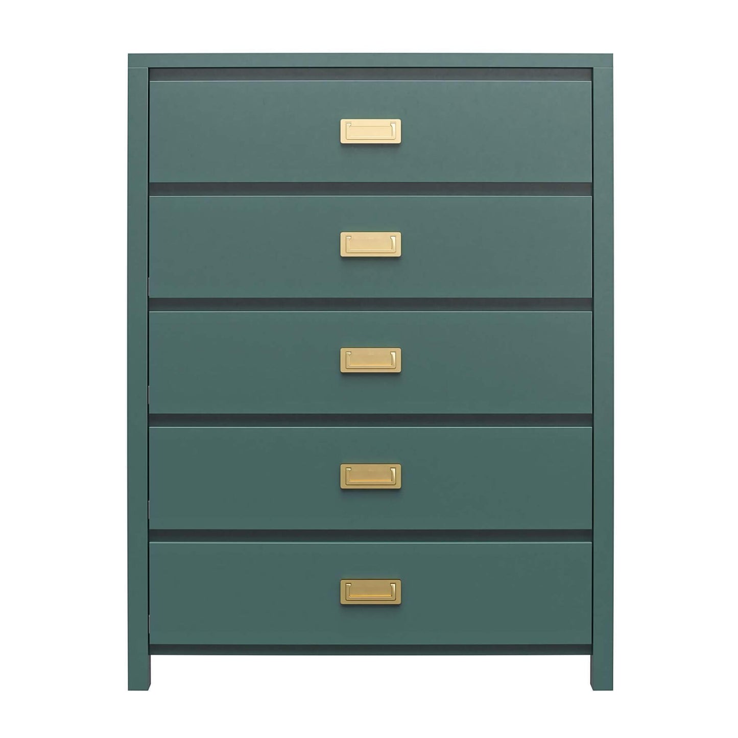 Max & Finn Haven 5-Drawer Kids' Dresser - Hunter Green