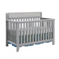 Hayes 4-in-1 Convertible Crib Gray/Weathered Granite