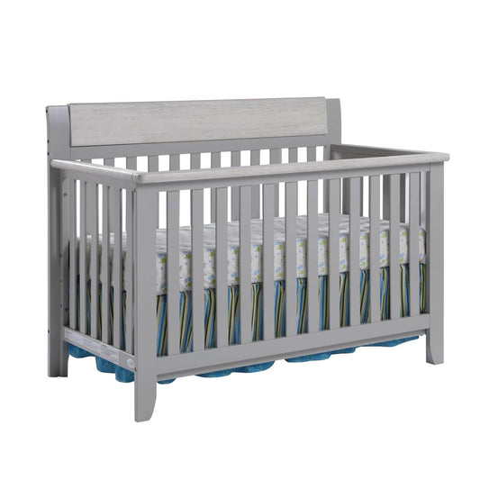 Hayes 4-in-1 Convertible Crib Gray/Weathered Granite