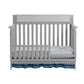 Hayes 4-in-1 Convertible Crib Gray/Weathered Granite - Toddler Bed