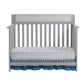 Hayes 4-in-1 Convertible Crib Gray/Weathered Granite - Daybed