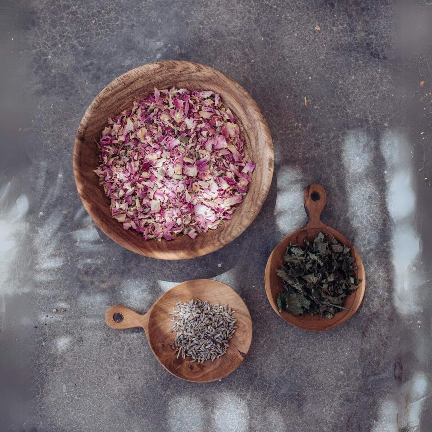 3 Bowls of Herbs