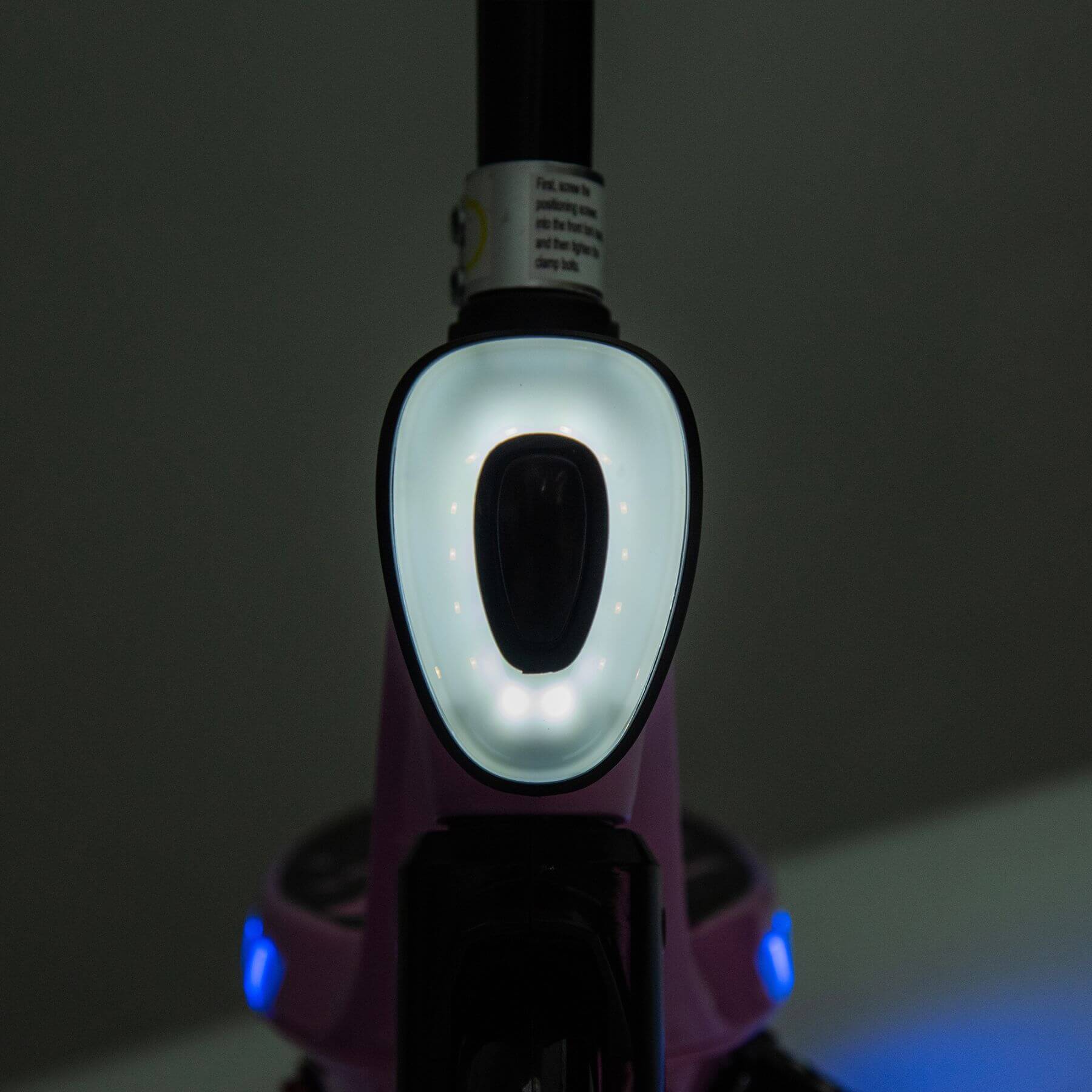 Close-up of HIFINE Kids Ride On Electric Scooter With Kickstand - Pink