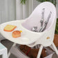 Detail of Qaba High Chair with Removable Food Tray, for Kids 3 to 6 Months, Pink