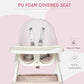 Detail of Qaba High Chair with Removable Food Tray, for Kids 3 to 6 Months, Pink