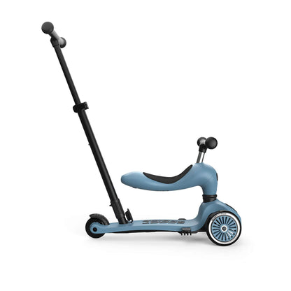 Highwaykick 1 Push and Go Steel