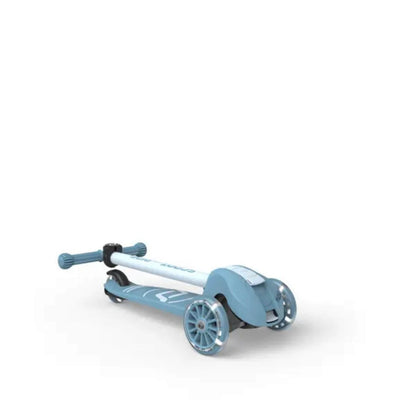 Folded Highwaykick 3S Kids Scooter – Steel