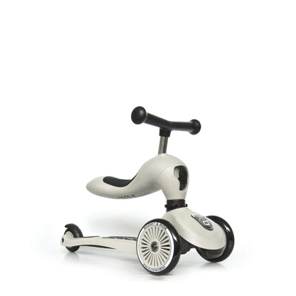 Highwaykick 1 Scooter and Ride On Toy Ash