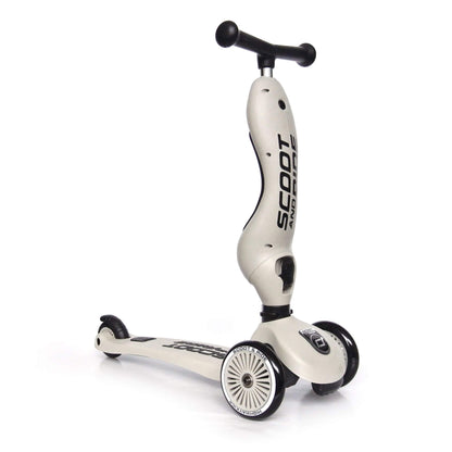 Highwaykick 1 Scooter and Ride On Toy Ash