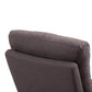 HOMCOM Power Lift Recliner Chair with Remote Control | Brown Linen Fabric