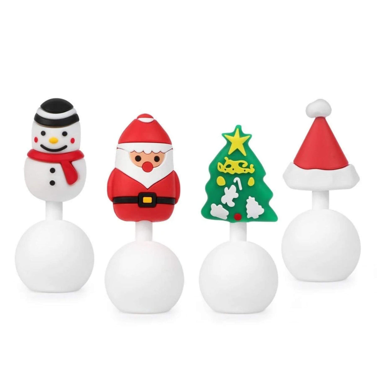 Haakaa Winter Holiday Silicone Breast Pump Stopper Gift Set 4 PK