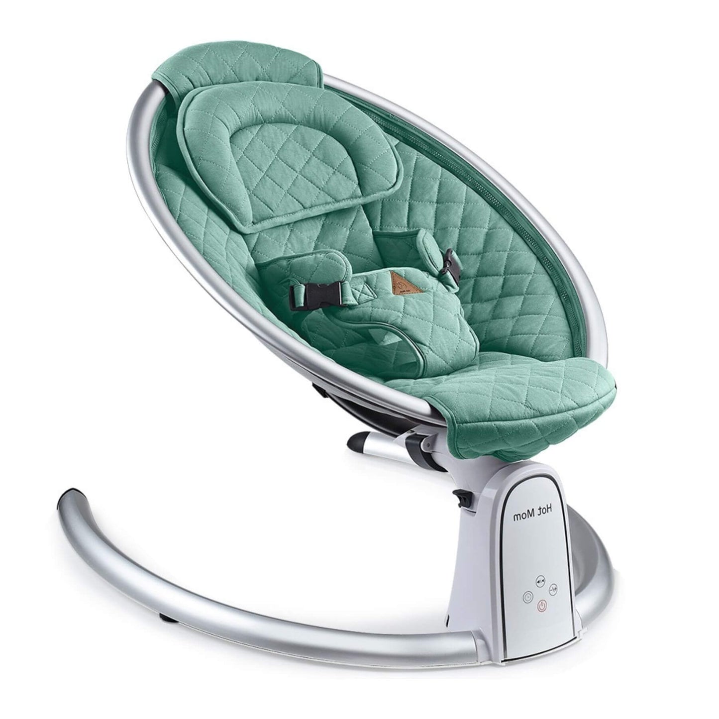 Hot Mom Electric Baby Bouncer for Infant - Green