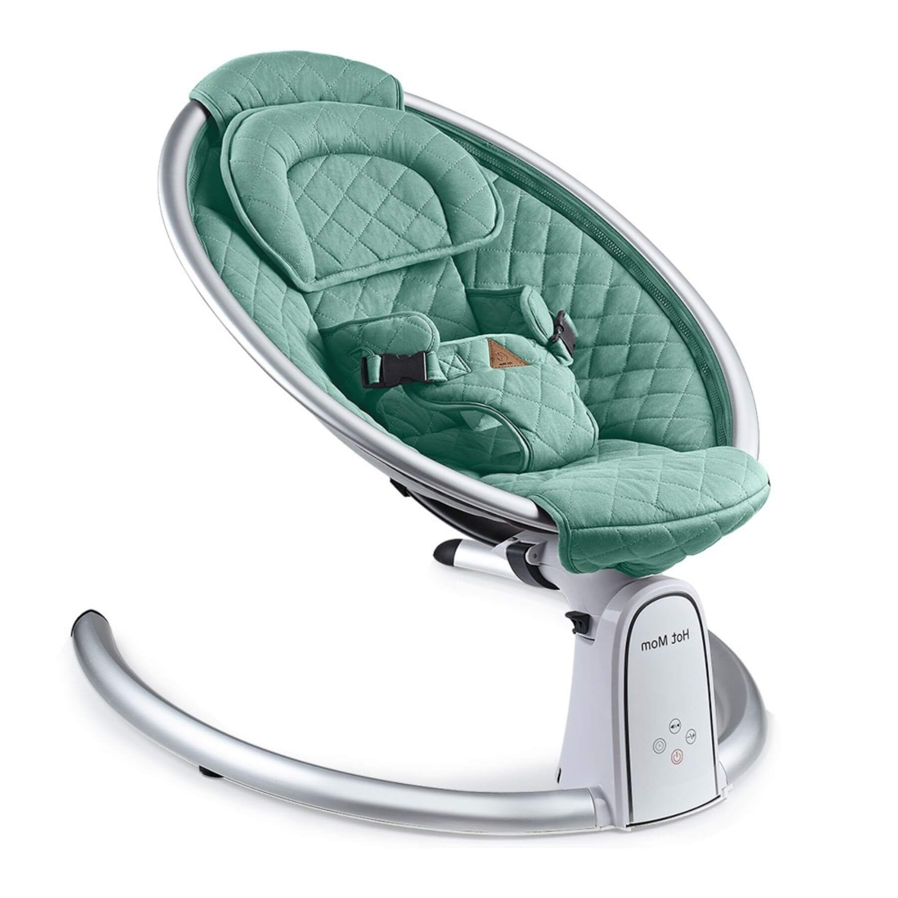 Hot Mom Electric Baby Bouncer for Infant - Green