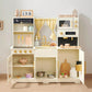 Tiny Land® Iconic Play Kitchen - Cream w/ Doors Open