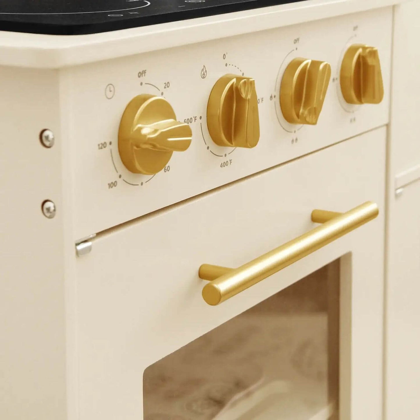 Detail of Tiny Land® Iconic Play Kitchen - Cream