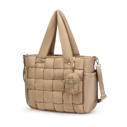 Luli Bebé Infinite Diaper Bag - Latte