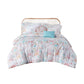 Iris Woodland Animals Cotton Reversible Comforter Set