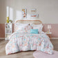 Iris Woodland Animals Cotton Reversible Comforter Set