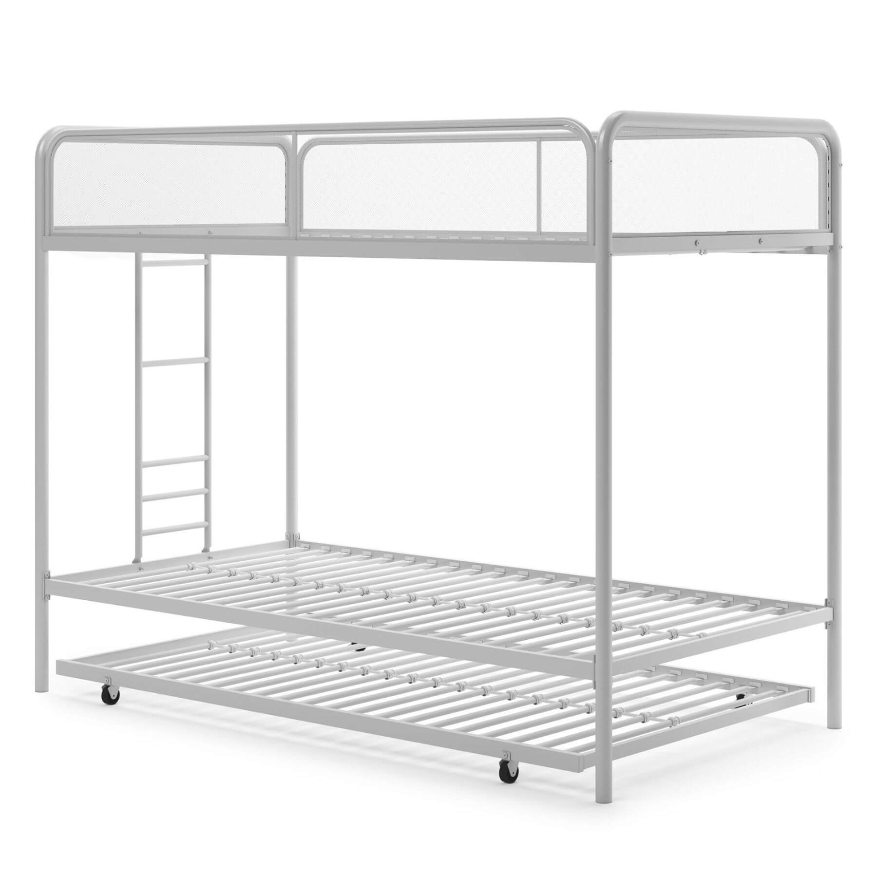 DHP Isaiah Triple Twin Metal Bunk Bed