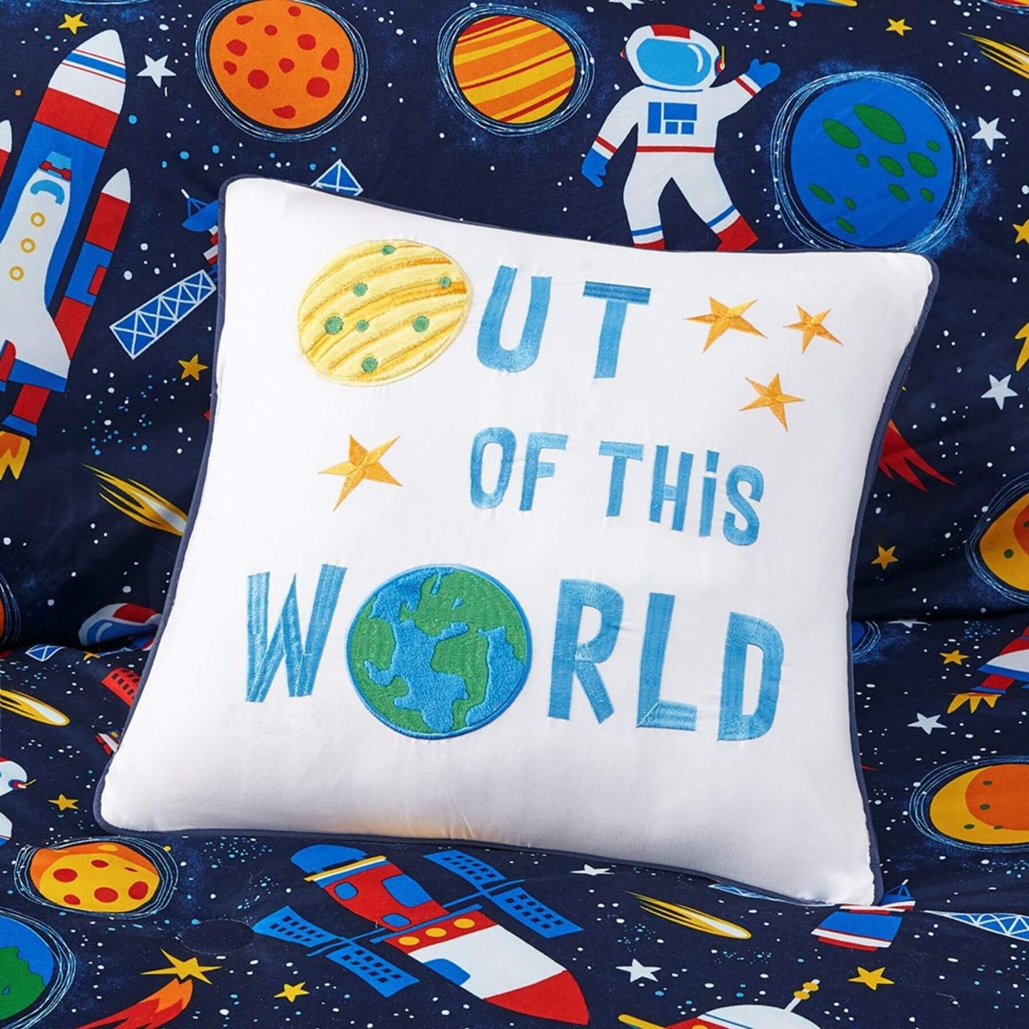 Jason Outer Space Decorative Pillow