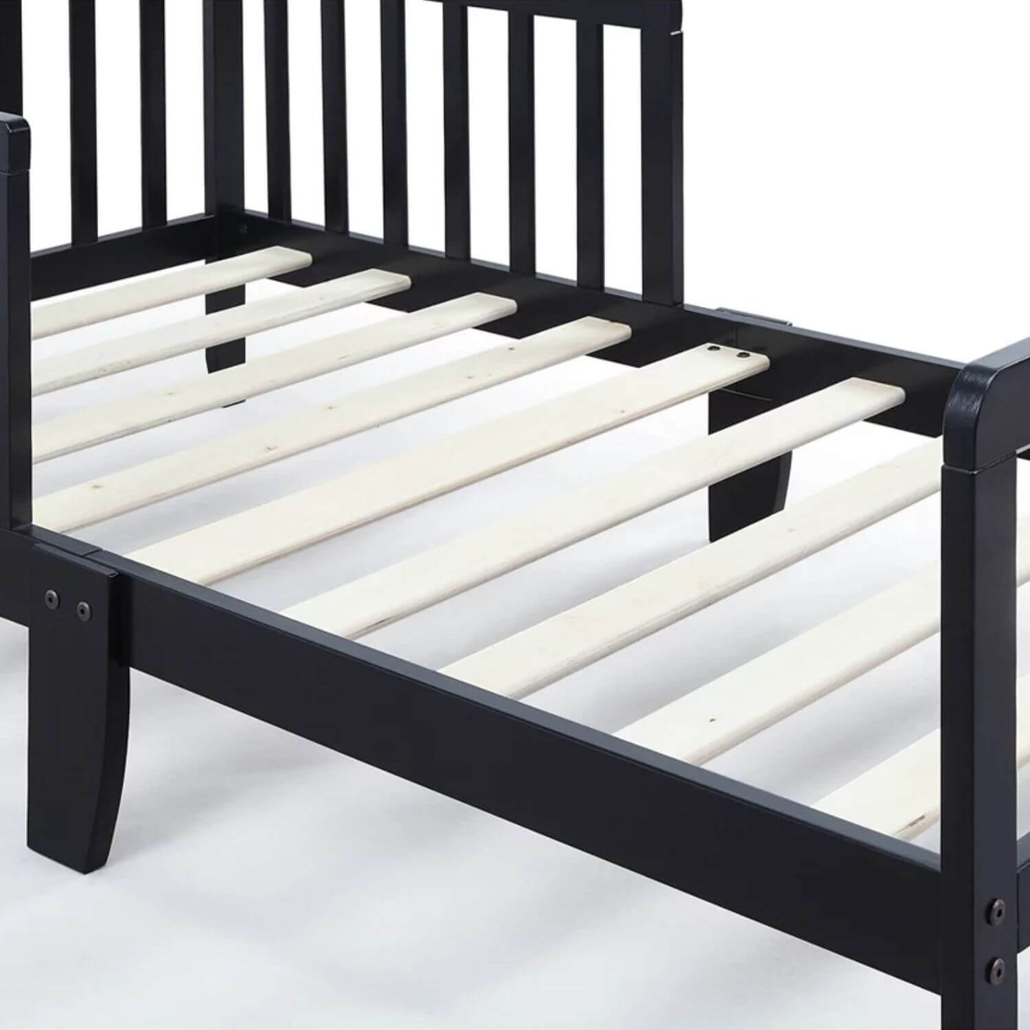 Detail of Jax Toddler Bed Black