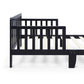 Detail of Jax Toddler Bed Black