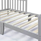 Detail of Jax Toddler Bed Light Gray