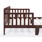 Detail of Jax Toddler Bed Walnut