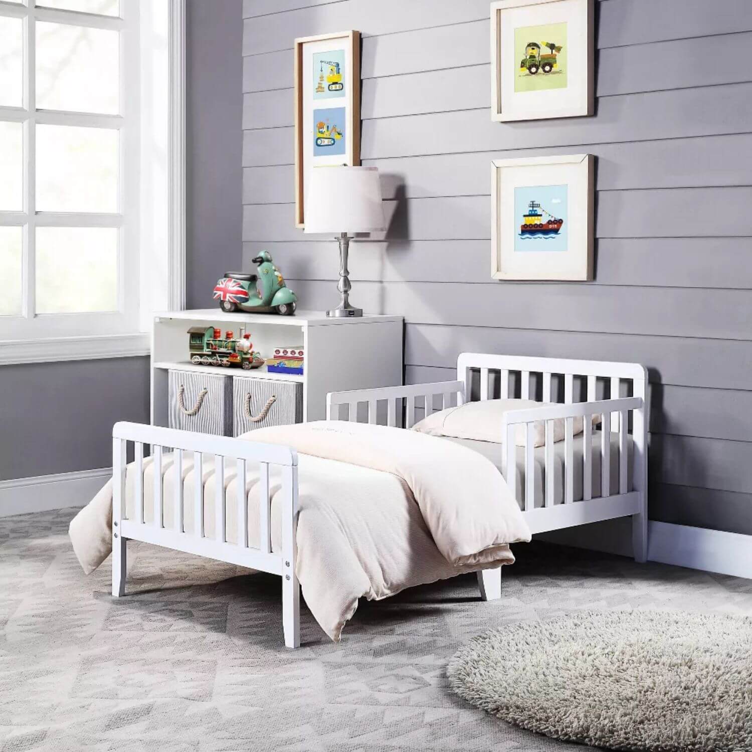 Jax Toddler Bed White