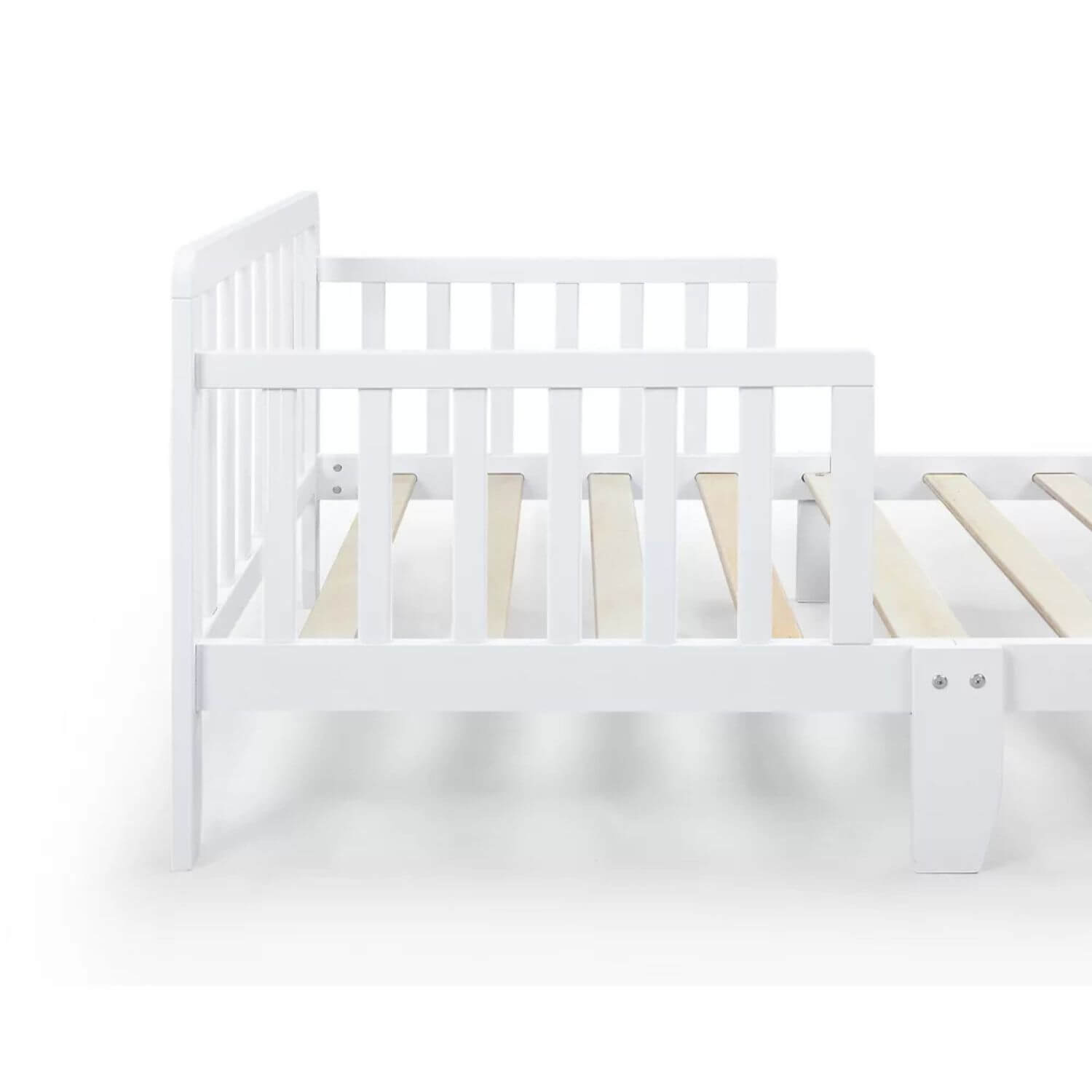 Detail of Jax Toddler Bed White