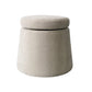 Chapel Hill Jill Swivel Upholstered Ottoman Med Grey