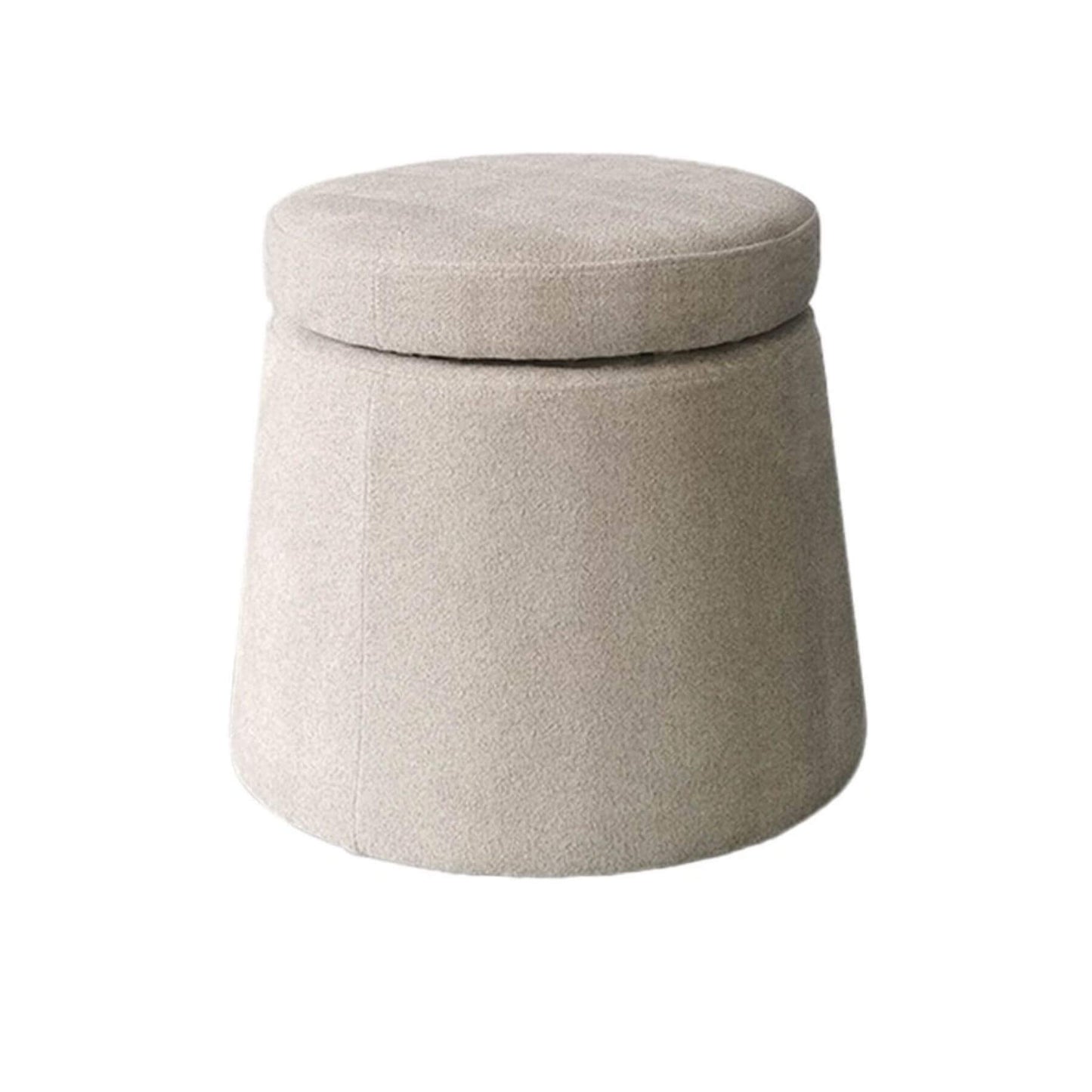 Chapel Hill Jill Swivel Upholstered Ottoman Med Grey